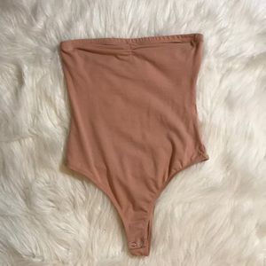 Forever 21 strapless bodysuit